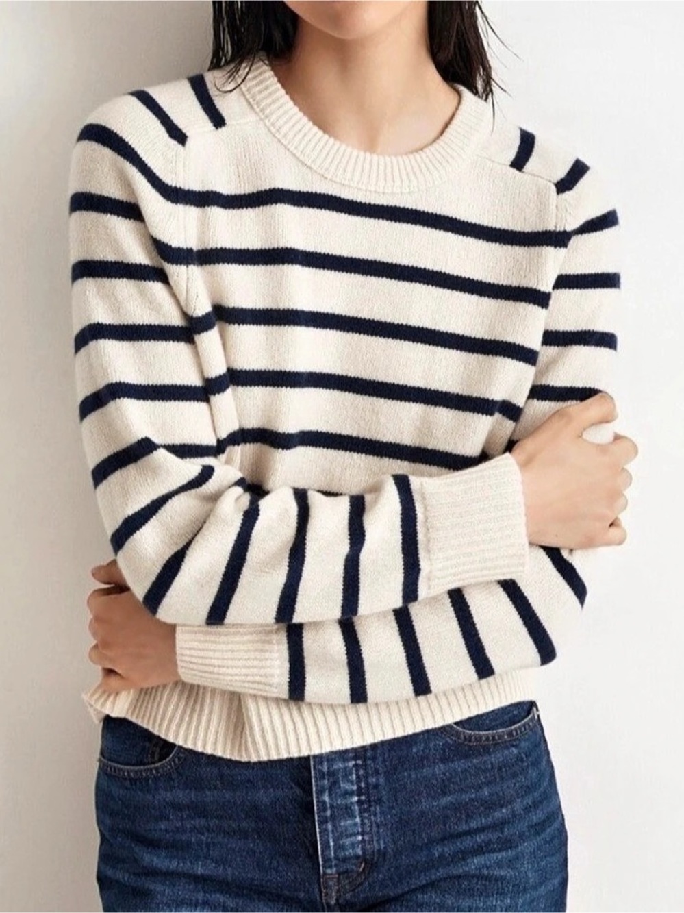 Madewell Crewneck (Re)sourced Cashmere Sweater